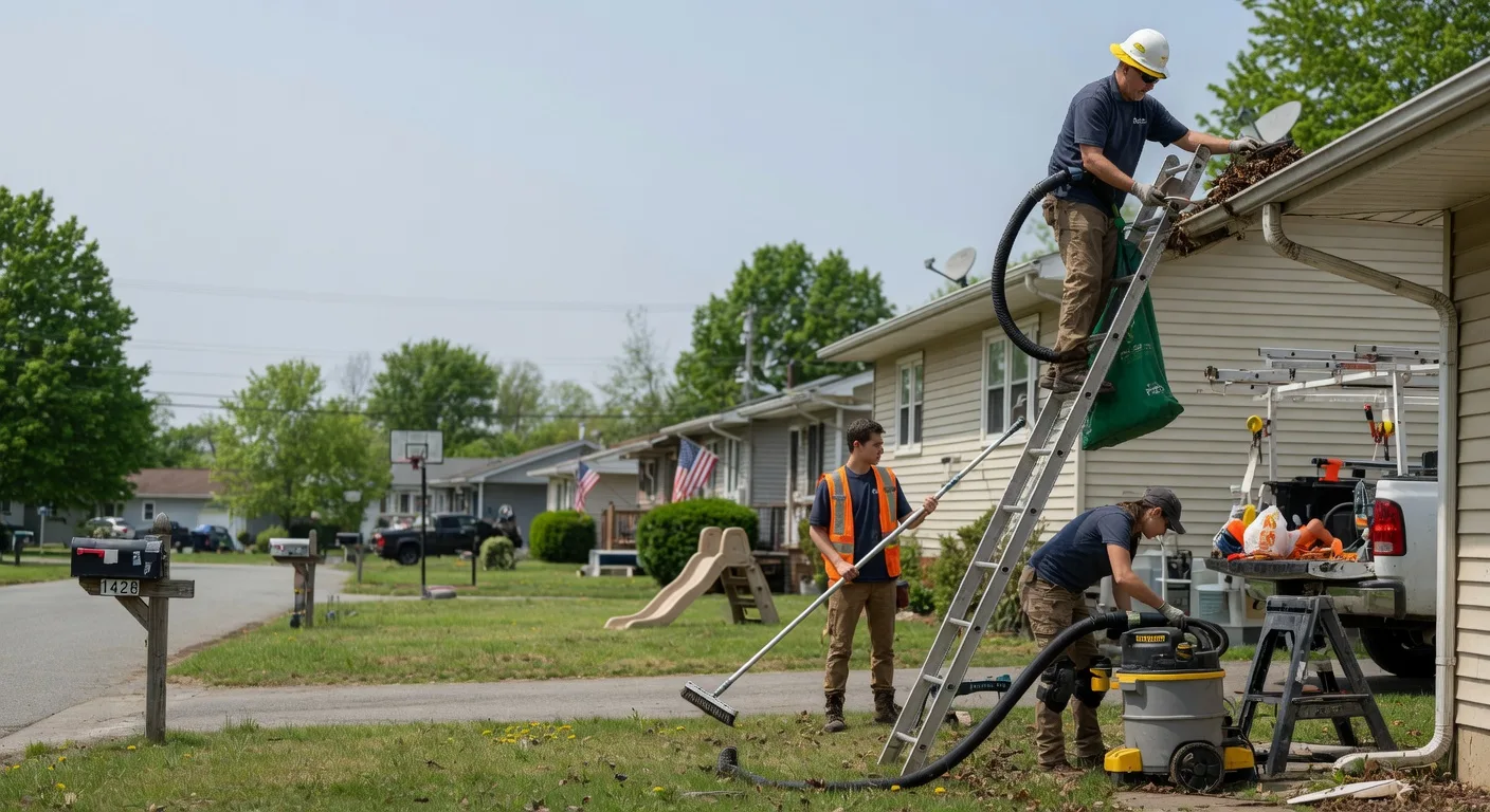 Gutter Installation in Cropsey, IL near me